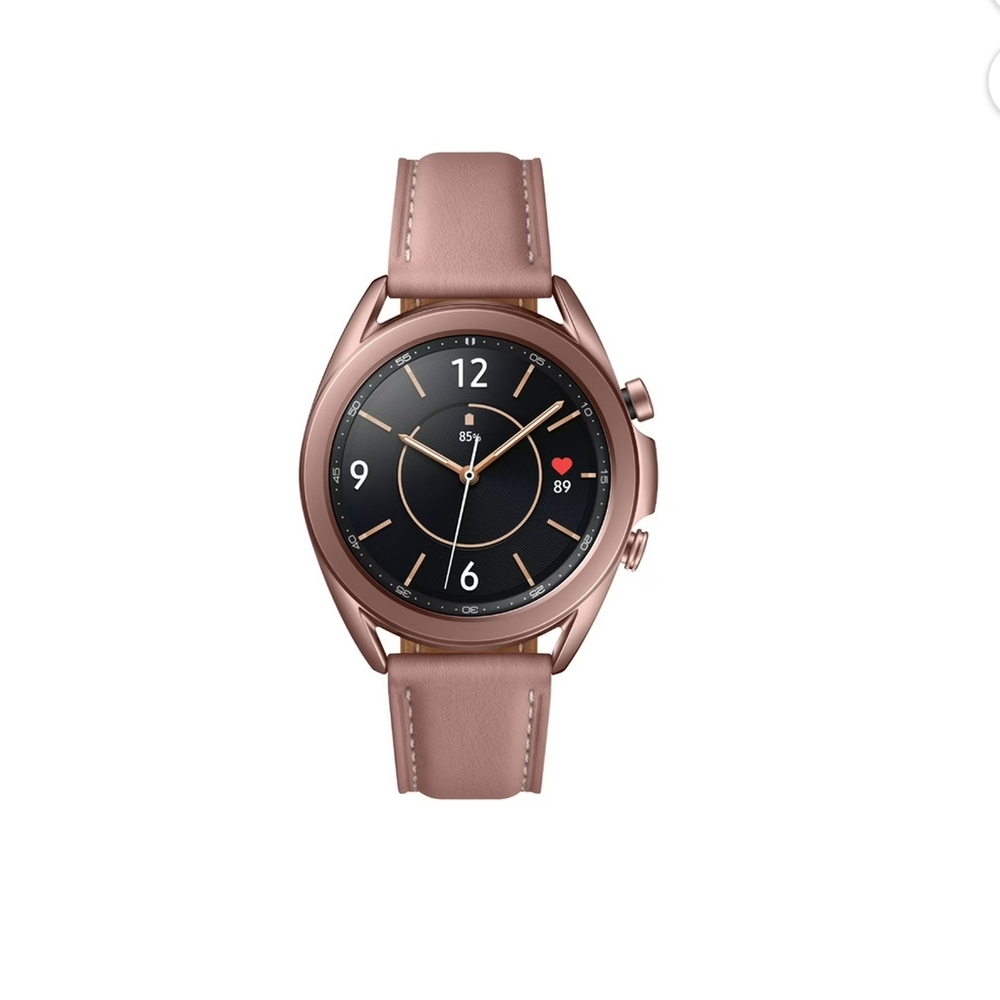 SAMSUNG Galaxy Watch 3 41mm Mystic Bronze BT Plus Accessories - Picture 2 of 7
